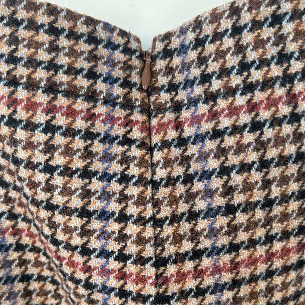 J. Crew Multicolor Houndstooth Pencil Skirt - Picture 5 of 6